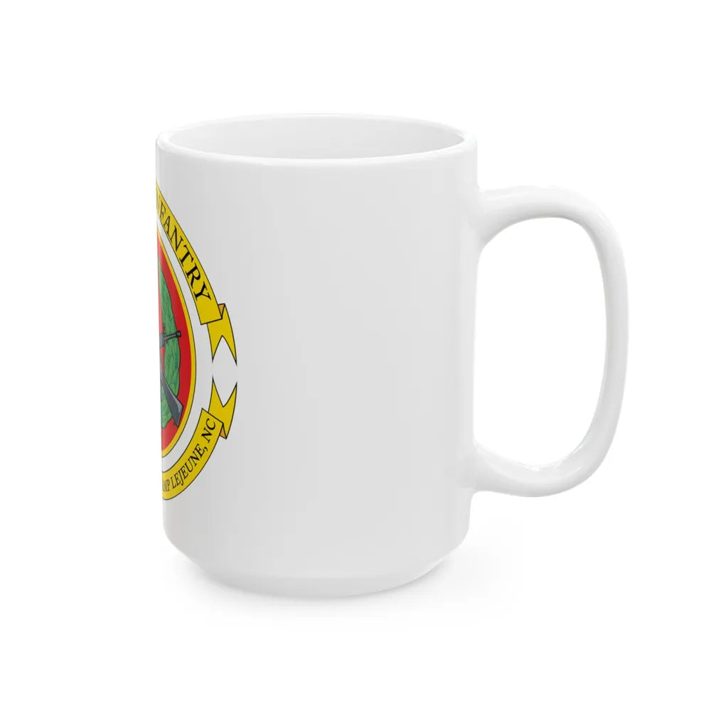 School Of Infantry Training CommandCamp Lejeune NC (USMC) White Coffee Mug-Go Mug Yourself