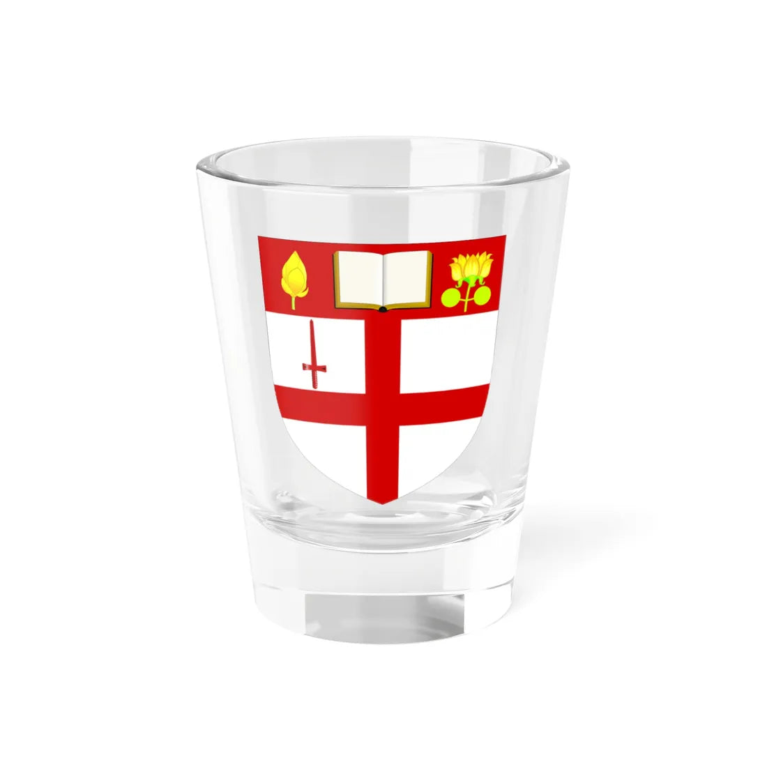 School of Oriental and African Studies London arms (United Kingdom) (Coat of Arms) Shot Glass 1.5oz 1.5oz - Go Mug Yourself