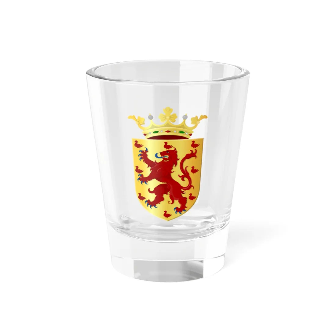Schoorl wapen (Netherlands) (Coat of Arms) Shot Glass 1.5oz 1.5oz - Go Mug Yourself