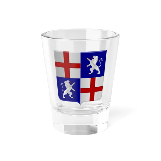 Schoten wapen HRvA (Netherlands) (Coat of Arms) Shot Glass 1.5oz 1.5oz - Go Mug Yourself
