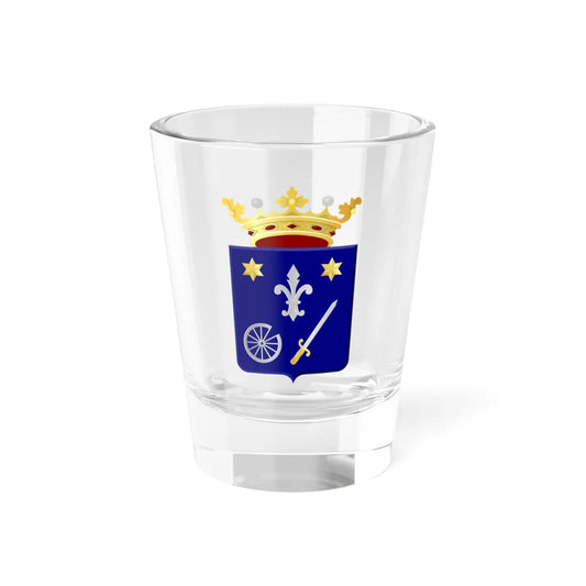 Schoterland wapen (Netherlands) (Coat of Arms) Shot Glass 1.5oz 1.5oz - Go Mug Yourself