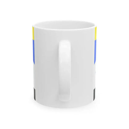 Schouwen-Duiveland vlag (Netherlands) White Coffee Mug - Go Mug Yourself