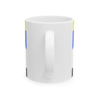 Schouwen-Duiveland vlag (Netherlands) White Coffee Mug - Go Mug Yourself