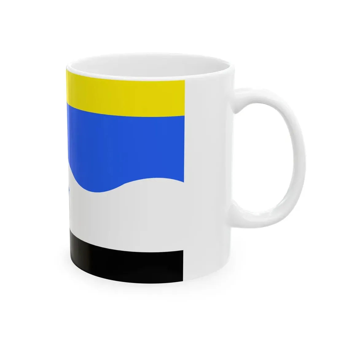 Schouwen-Duiveland vlag (Netherlands) White Coffee Mug - Go Mug Yourself