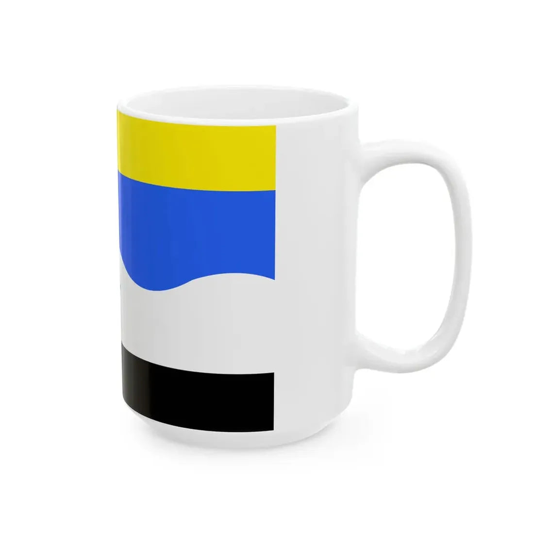 Schouwen-Duiveland vlag (Netherlands) White Coffee Mug - Go Mug Yourself