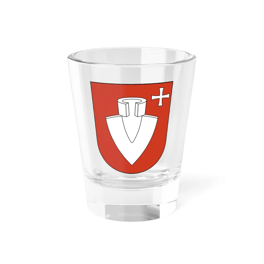 Schwamendingen-blazon (Switzerland) (Coat of Arms) Shot Glass 1.5oz 1.5oz - Go Mug Yourself