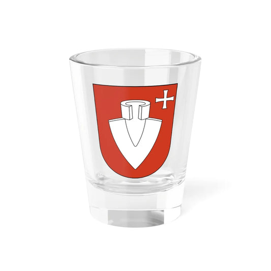 Schwamendingen-blazon (Switzerland) (Coat of Arms) Shot Glass 1.5oz 1.5oz - Go Mug Yourself