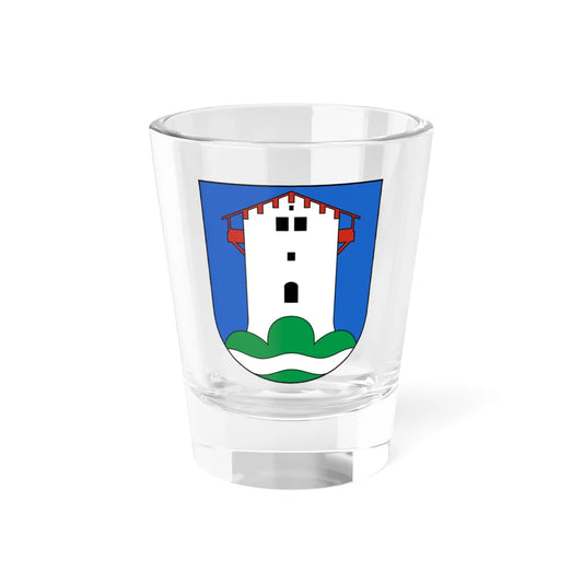 Schwende-blazon (Switzerland) (Coat of Arms) Shot Glass 1.5oz 1.5oz - Go Mug Yourself