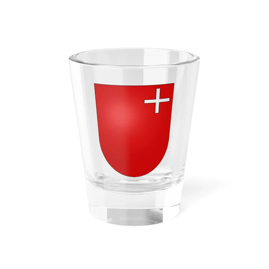 Schwyz-coat of arms (Switzerland) (Coat of Arms) Shot Glass 1.5oz 1.5oz - Go Mug Yourself