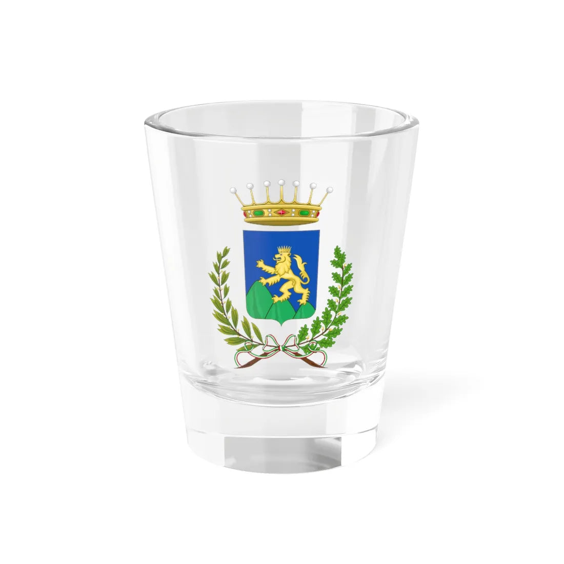 Scicli-Stemma (Italy) (Coat of Arms) Shot Glass 1.5oz 1.5oz - Go Mug Yourself
