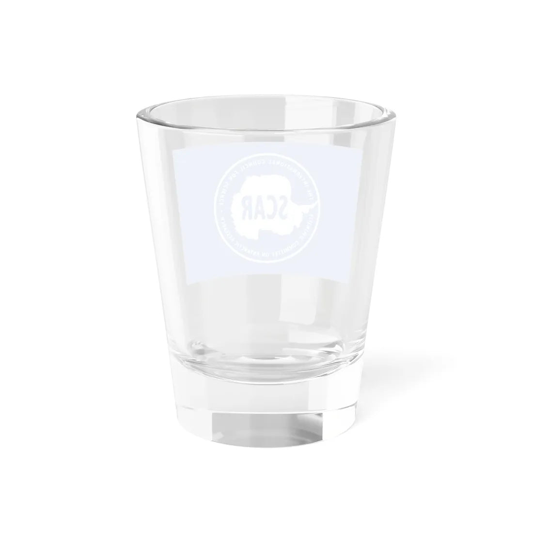 Scientific Committee on Antarctic Research flag Shot Glass 1.5oz - Go Mug Yourself