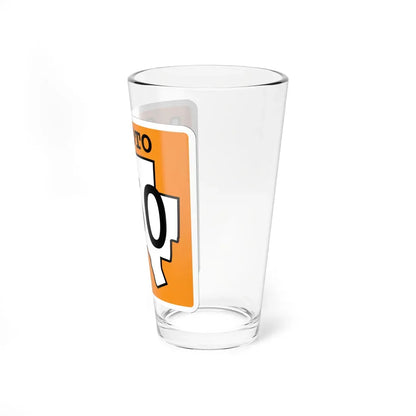 Scioto County Route 250 OH (Ohio) (Road Sign) Pint Glass 16oz - Go Mug Yourself