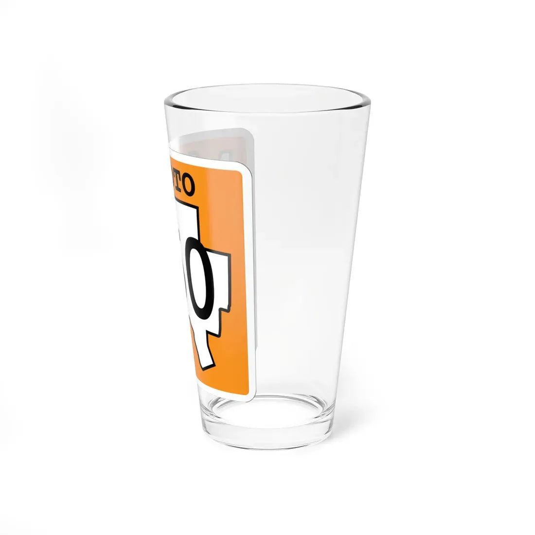 Scioto County Route 550 OH (Ohio) (Road Sign) Pint Glass 16oz - Go Mug Yourself