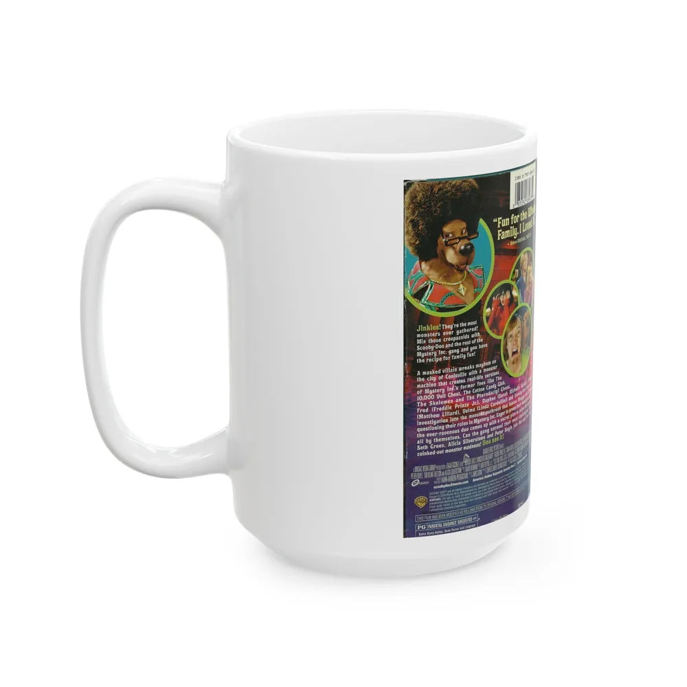 SCOOBY DOO 2 MONSTERS UNLEASHED (VHS COVER) - White Coffee Mug-Go Mug Yourself