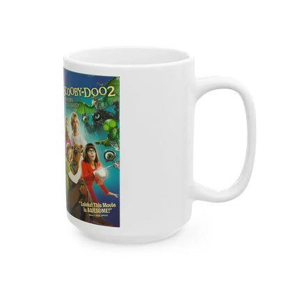 SCOOBY DOO 2 MONSTERS UNLEASHED (VHS COVER) - White Coffee Mug - Go Mug Yourself