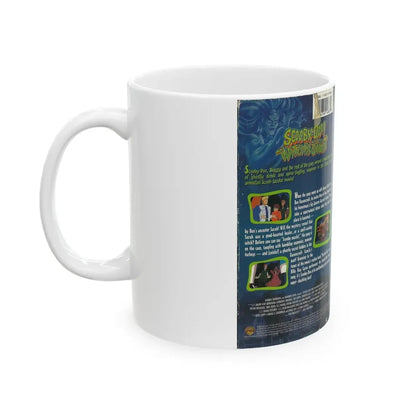 SCOOBY DOO AND THE WITCHES GHOST (VHS COVER) - White Coffee Mug - Go Mug Yourself
