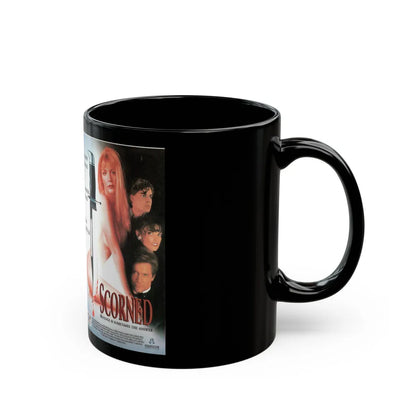 SCORNED (VHS COVER) - Black Coffee Mug-Go Mug Yourself