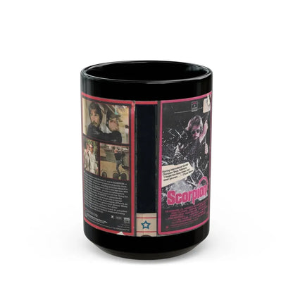 SCORPION (VHS COVER) - Black Coffee Mug 15oz - Go Mug Yourself
