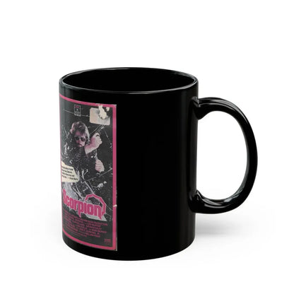 SCORPION (VHS COVER) - Black Coffee Mug - Go Mug Yourself
