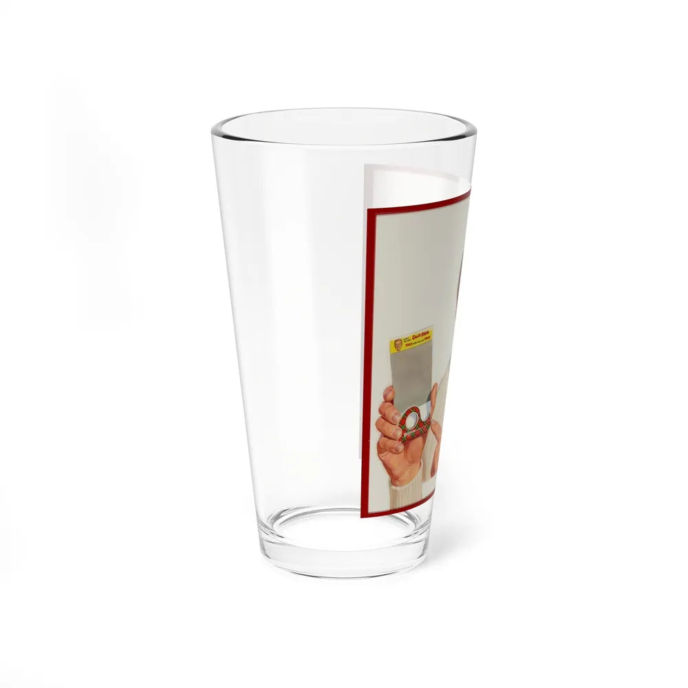 Scotch Tape, ad illustration (Magazine Illustration) Pint Glass 16oz-Go Mug Yourself