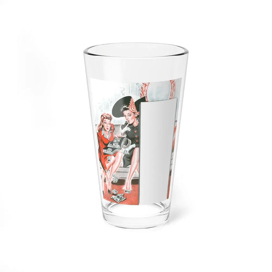 Scotch Tape advertisement, 1944 (Magazine Illustration) Pint Glass 16oz-16oz-Go Mug Yourself