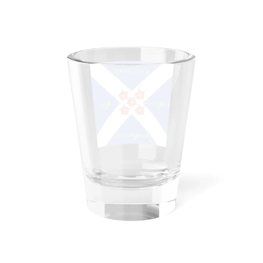 Scottish Covenanter Flag (Scotland) Shot Glass 1.5oz - Go Mug Yourself