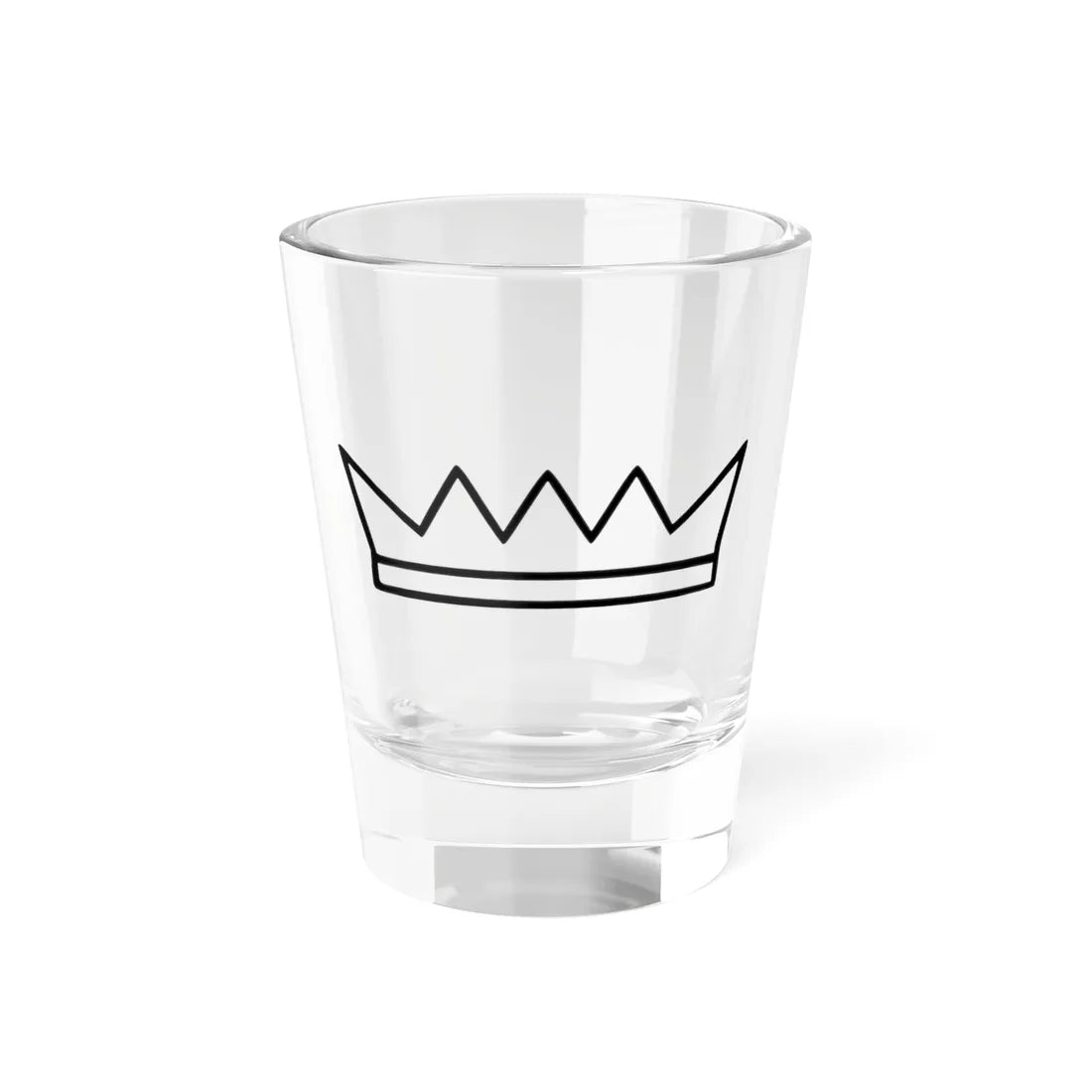 Scottish crest badge element - Antique Crown (United Kingdom) (Coat of Arms) Shot Glass 1.5oz 1.5oz - Go Mug Yourself