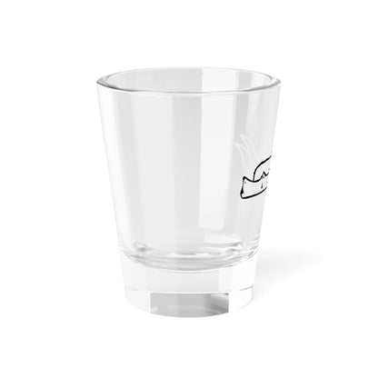 Scottish crest badge element - heraldic chapeau (United Kingdom) (Coat of Arms) Shot Glass 1.5oz - Go Mug Yourself