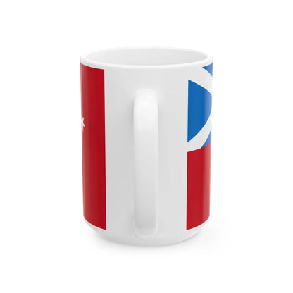 Scottish Red Ensign of Australia (Australia) White Coffee Mug - Go Mug Yourself
