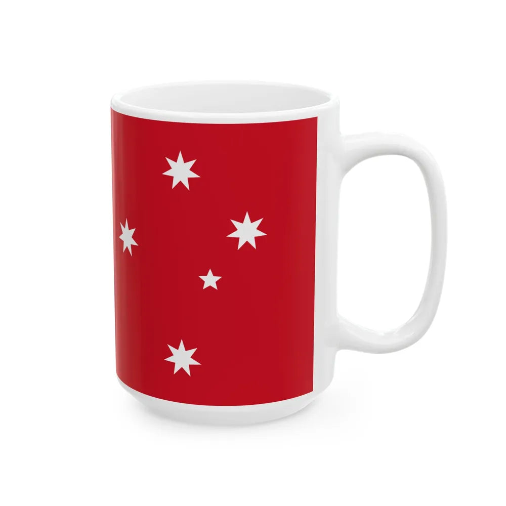 Scottish Red Ensign of Australia (Australia) White Coffee Mug - Go Mug Yourself