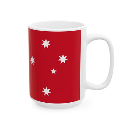 Scottish Red Ensign of Australia (Australia) White Coffee Mug - Go Mug Yourself
