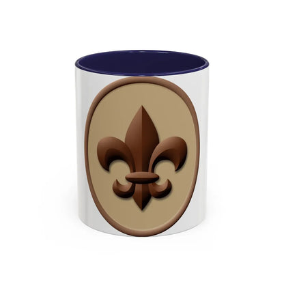 Scout (Boy Scout Merit Badge) Accent Coffee Mug-11oz-Navy-Go Mug Yourself