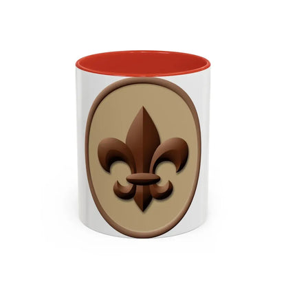 Scout (Boy Scout Merit Badge) Accent Coffee Mug 11oz Red - Go Mug Yourself