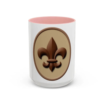 Scout (Boy Scout Merit Badge) Accent Coffee Mug 15oz Pink - Go Mug Yourself