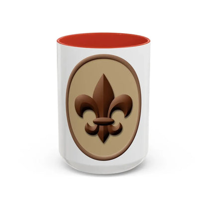 Scout (Boy Scout Merit Badge) Accent Coffee Mug 15oz Red - Go Mug Yourself