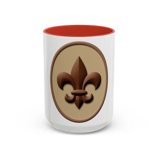 Scout (Boy Scout Merit Badge) Accent Coffee Mug 15oz Red - Go Mug Yourself