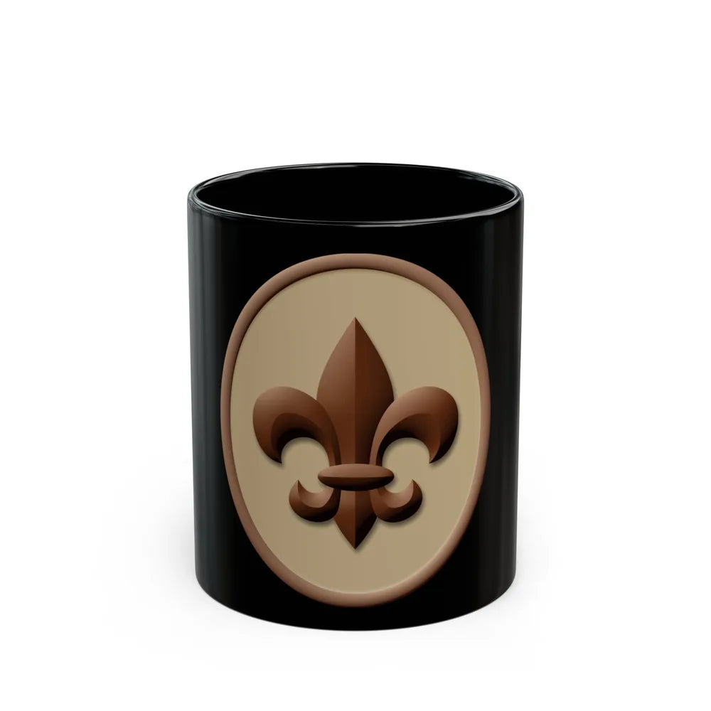 Scout (Boy Scout Merit Badge) Black Coffee Mug-11oz-Go Mug Yourself