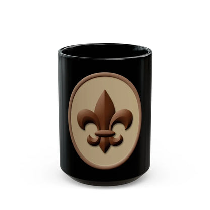 Scout (Boy Scout Merit Badge) Black Coffee Mug-15oz-Go Mug Yourself