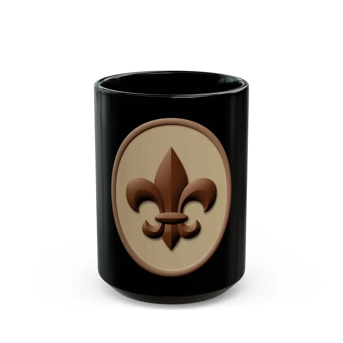 Scout (Boy Scout Merit Badge) Black Coffee Mug 15oz - Go Mug Yourself