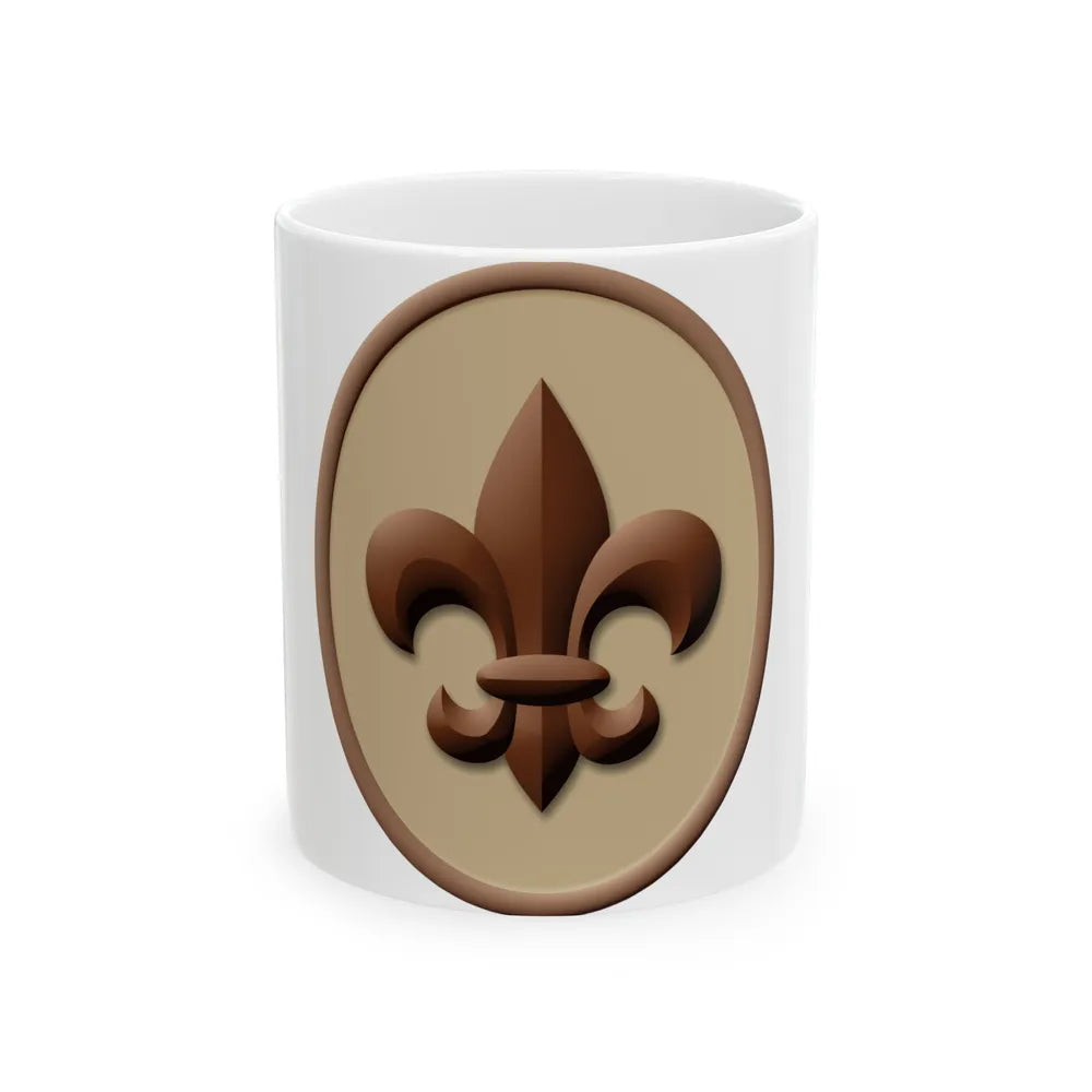 Scout (Boy Scout Merit Badge) White Coffee Mug-11oz-Go Mug Yourself