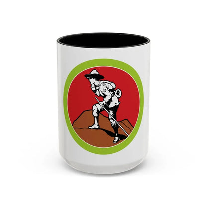 Scouting Heritage (Boy Scout Merit Badge) Accent Coffee Mug 15oz Black - Go Mug Yourself