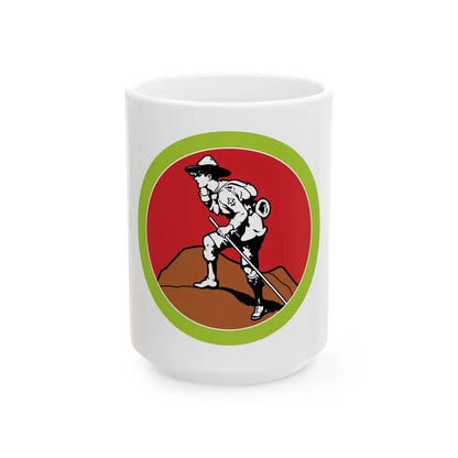 Scouting Heritage (Boy Scout Merit Badge) White Coffee Mug 15oz - Go Mug Yourself