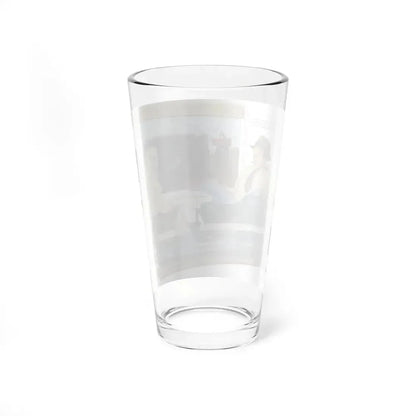 Scratch Another Flat-Top, The Saturday Evening Post, May 6, 1944 (Magazine Illustration) Pint Glass 16oz - Go Mug Yourself