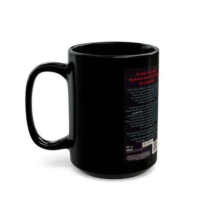 SCREAM AND SCREAM AGAIN (VHS COVER) - Black Coffee Mug - Go Mug Yourself