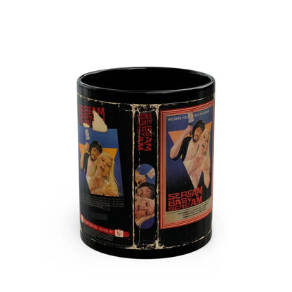 SCREAM BABY SCREAM (VHS COVER) - Black Coffee Mug 11oz - Go Mug Yourself