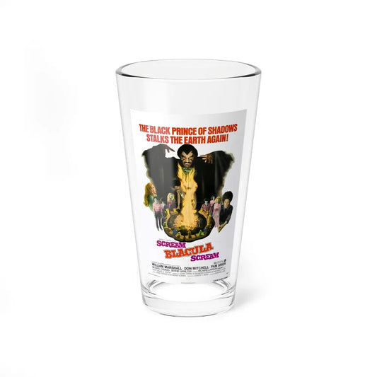 SCREAM BLACULA SCREAM 1973 Movie Poster - Pint Glass 16oz-16oz-Go Mug Yourself