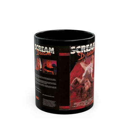 SCREAM DREAM (VHS COVER) - Black Coffee Mug-11oz-Go Mug Yourself