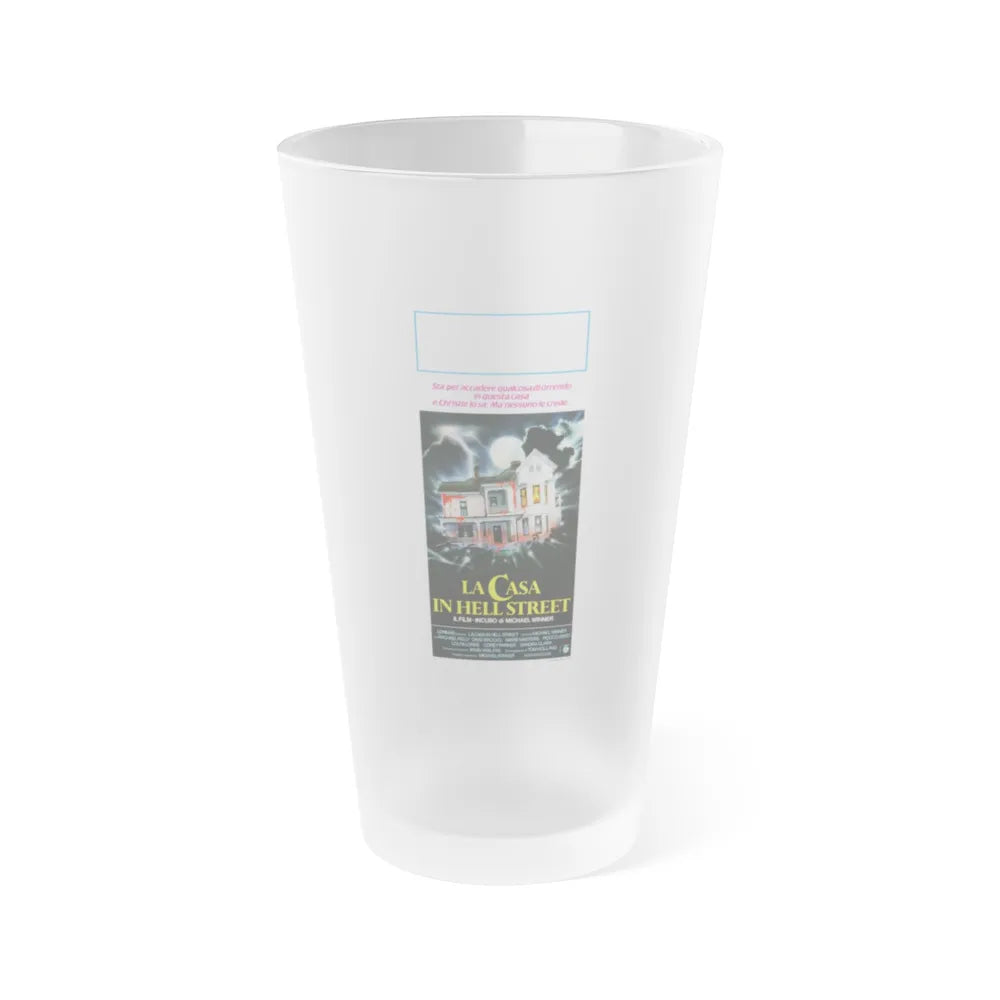 SCREAM FOR HELP (ITALIAN) 1984 Movie Poster - Frosted Pint Glass 16oz-16oz-Frosted-Go Mug Yourself