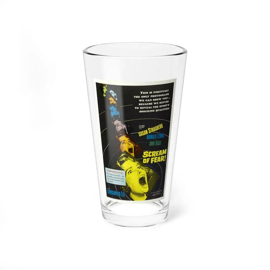 SCREAM OF FEAR 1961 Movie Poster - Pint Glass 16oz 16oz - Go Mug Yourself