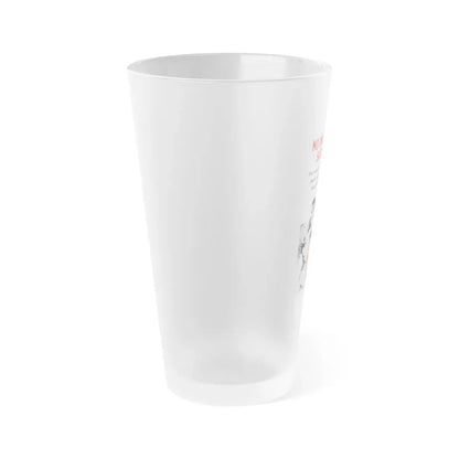 SCREAM OF THE BUTTERFLY 1965 Movie Poster - Frosted Pint Glass 16oz - Go Mug Yourself